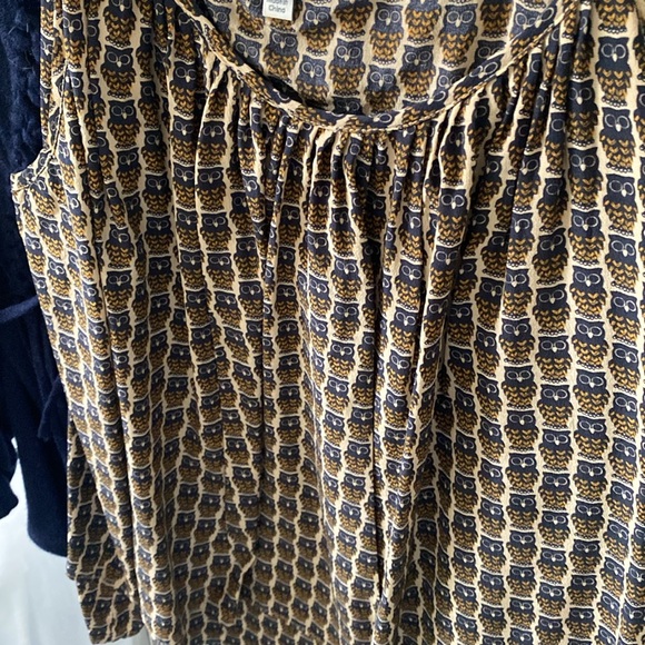 JOIE 100% silk tiered tank S - Picture 3 of 6